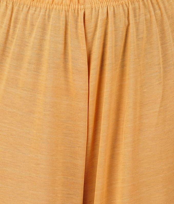 Women's Rayon Solid Soft Palazzo Pants Trousers Combo -2 Pieces