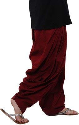 Combo of 3 Womens Solid Cotton Mix Best Indian Ethnic Comfortable Readymade Punjabi Semi Loose Patiala Salwar