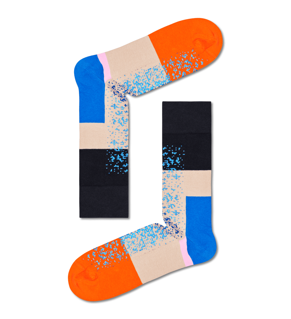 Happy Socks Dressed Im Blocked Sock - Socks | Buy online on ZillyBuy