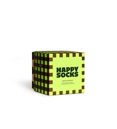 Happy Socks Pack of 3 Check It Out Socks Gift Set