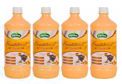 Whitebust Floor Cleaner Phenyl Sandal 1ltr (Pack of 4 )