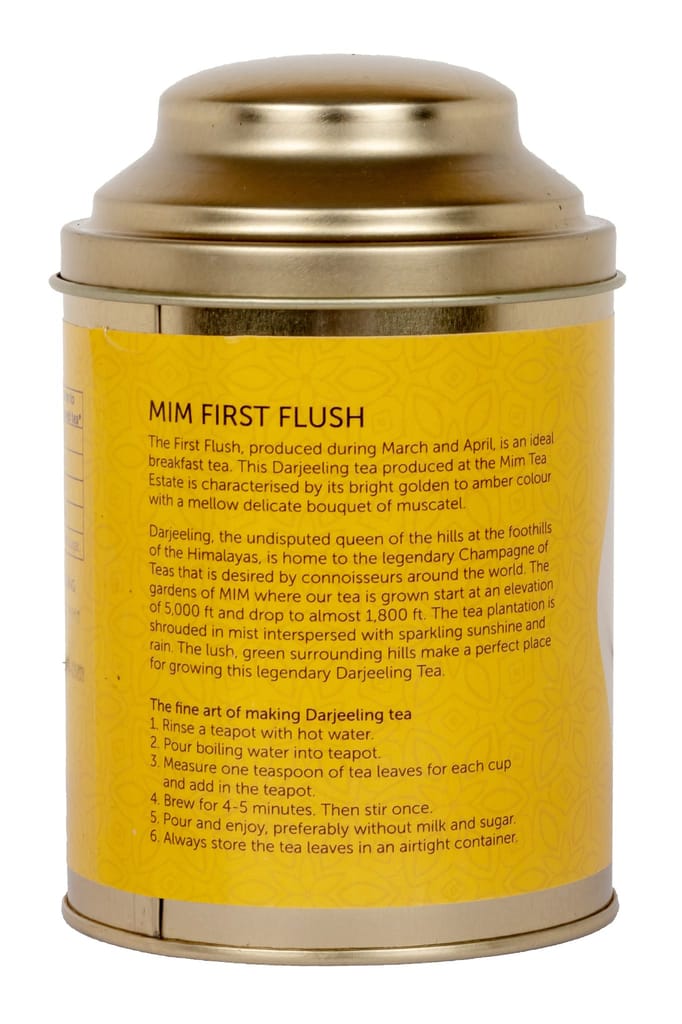 400g 1st Flush Darjeeling Tea - (Mim, Makaibari, Happy Valley & Goodricke Tea Gardens) - 100g per caddy