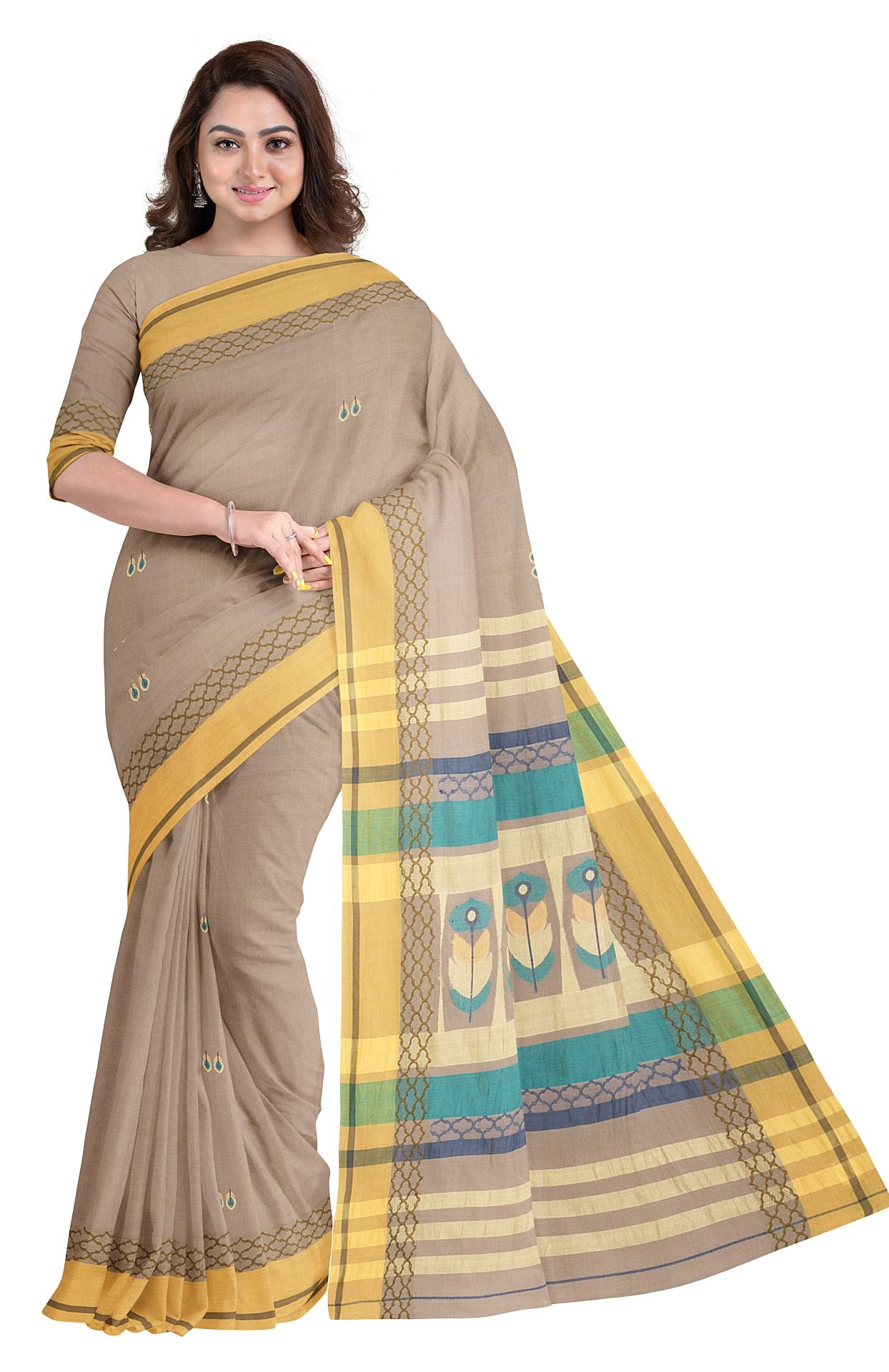 Tangail Cotton Saree