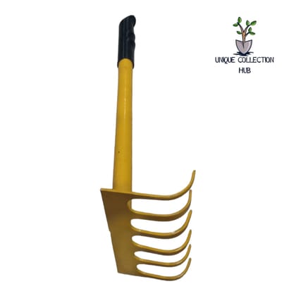 6 Teeth Garden Rake with Handle Gardening tools 6 Teeth Garden Rake with Handle Gardening tools