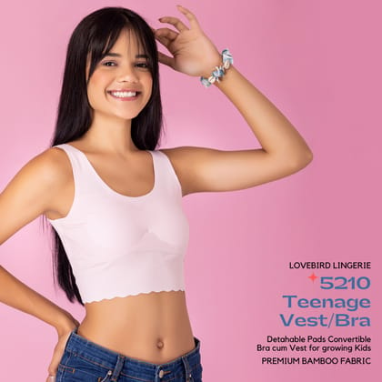 Two in one Vest convertible Bra for Children in Transition