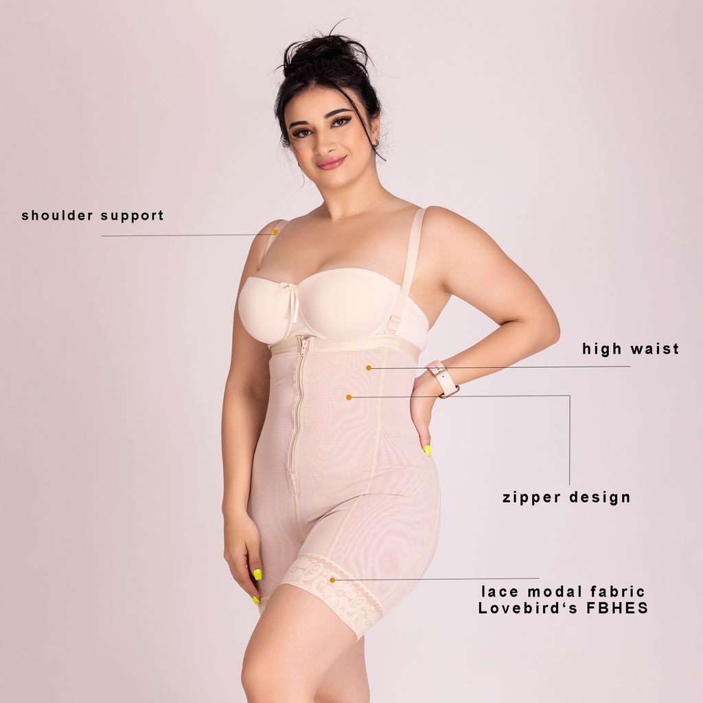 Double Compression Body Shaper Breathable Hip and Thigh Enhancer - Shapewear | Buy online on ZillyBuy