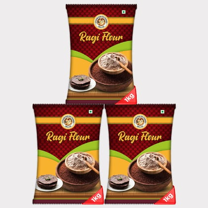 Ragi Flour (pack of 3)