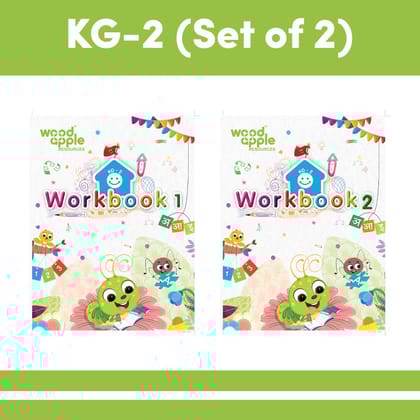 Workbook- KG-2 (Set of 2) - Woodapple Resources