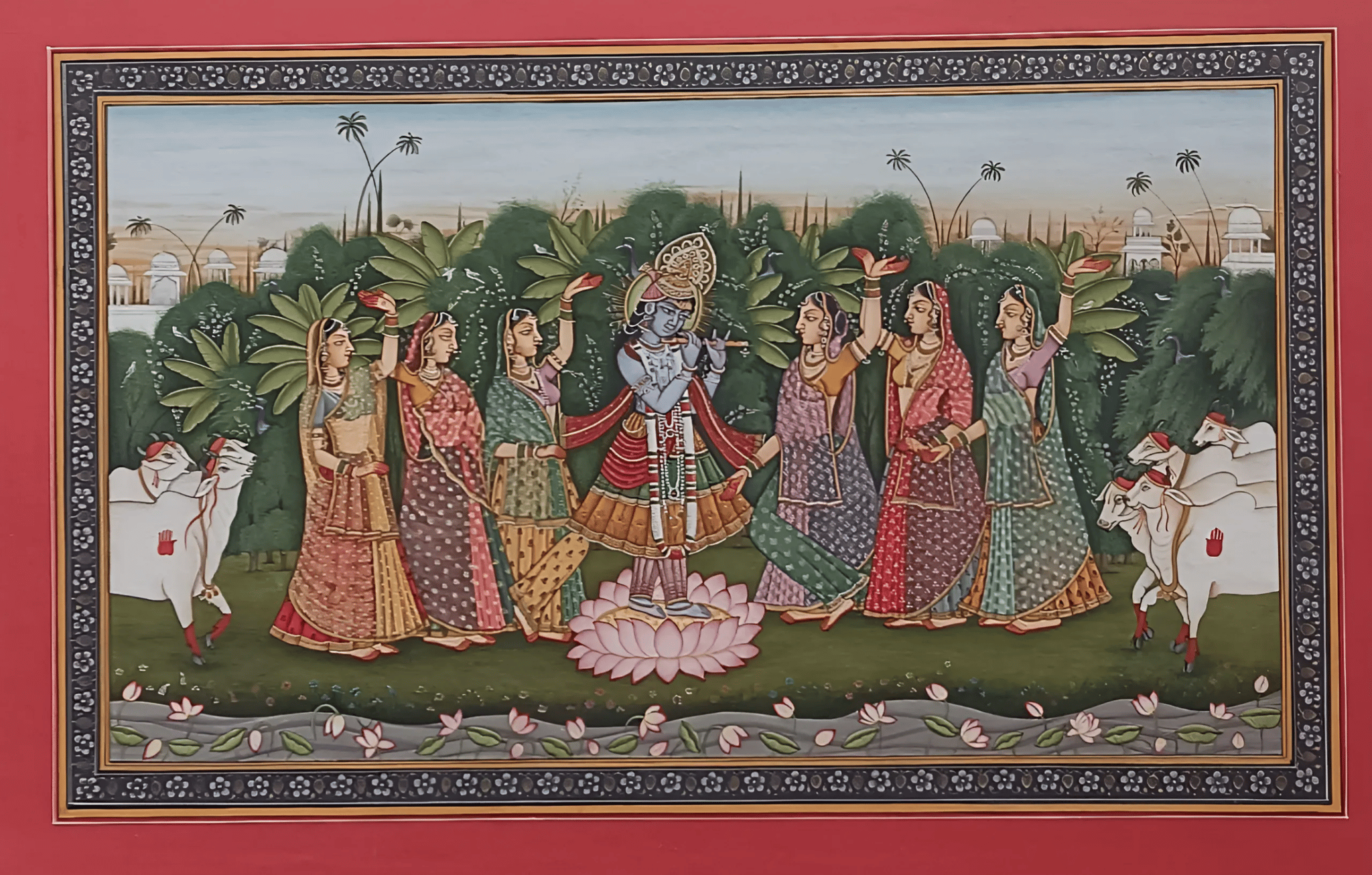 Lord Krishna with Gopi's