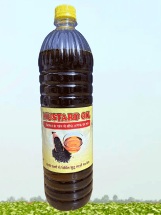 Karanadhar Kisan Kachi Ghani Mustard  Oil 1 L