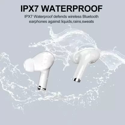 SENSO V 2.0 TWS EARBUDS, Bass+ 20 H Playtime & Fast Charging v5.1 Bluetooth Headset  (Metallic White, True Wireless)