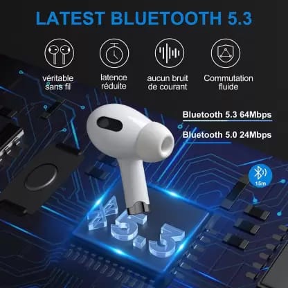 SENSO V 2.0 TWS EARBUDS, Bass+ 20 H Playtime & Fast Charging v5.1 Bluetooth Headset  (Metallic White, True Wireless)