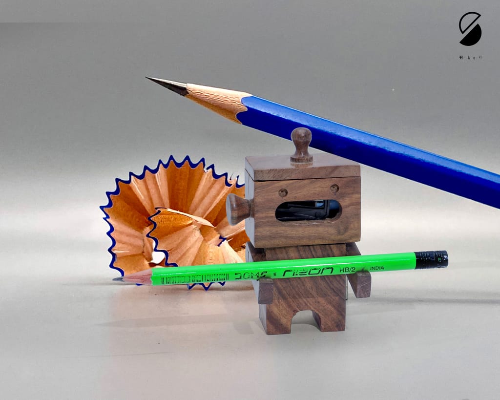 Wooden Sharpner | Sharpner Male - Stationery | Buy online on ZillyBuy