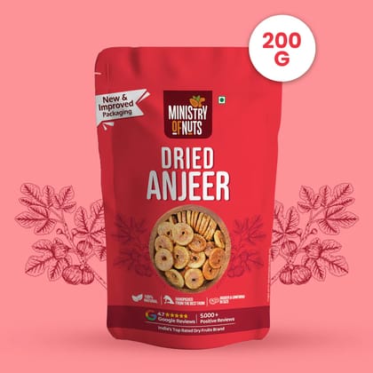 Ministry Of Nuts Special Figs Premium Anjeer (Figs 200g)