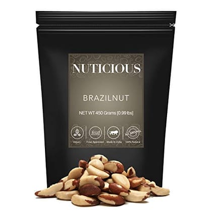 NUTICIOUS Jumbo Brazilnut-450 gm