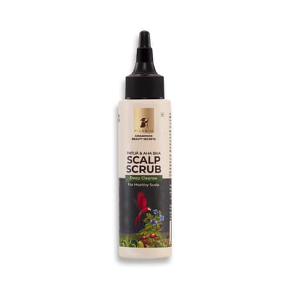 PILGRIM Amazonian Patu� & Aha Bha SCALP SCRUB for women & men | Deep cleanse for healthy scalp | Gentle Exfoliating Scrub To Prevent Product Build-up | Silicon free | 100 ml