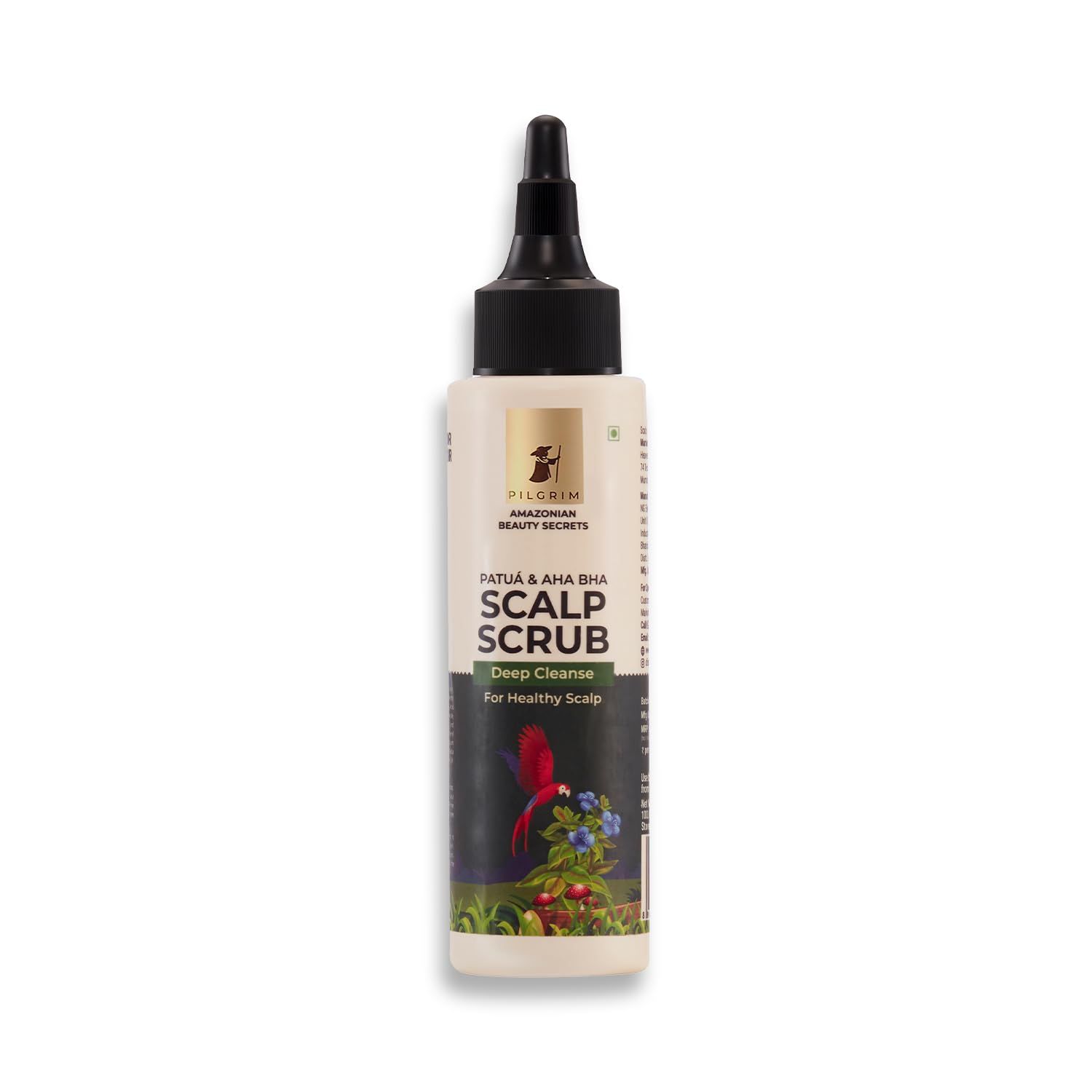 PILGRIM Amazonian Patu� & Aha Bha SCALP SCRUB for women & men | Deep cleanse for healthy scalp | Gentle Exfoliating Scrub To Prevent Product Build-up | Silicon free | 100 ml