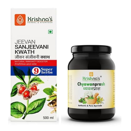 Jeevan Sanjeevani Kwath 1000 ml | Chyawanprash 500 g