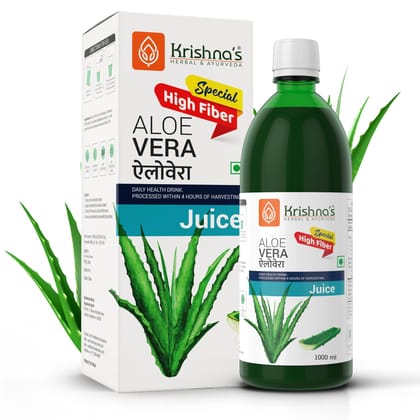 Premium Aloe Vera High Fiber Juice 1000 ml