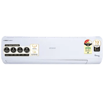 Croma 5 in 1 Convertible 1.5 Ton 3 Star Inverter Split AC with Dust Filter (2024 Model, Copper Condenser)