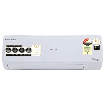 Croma 5 in 1 Convertible 2 Ton 3 Star Inverter Split AC with Dust Filter (2024 Model, Copper Condenser)