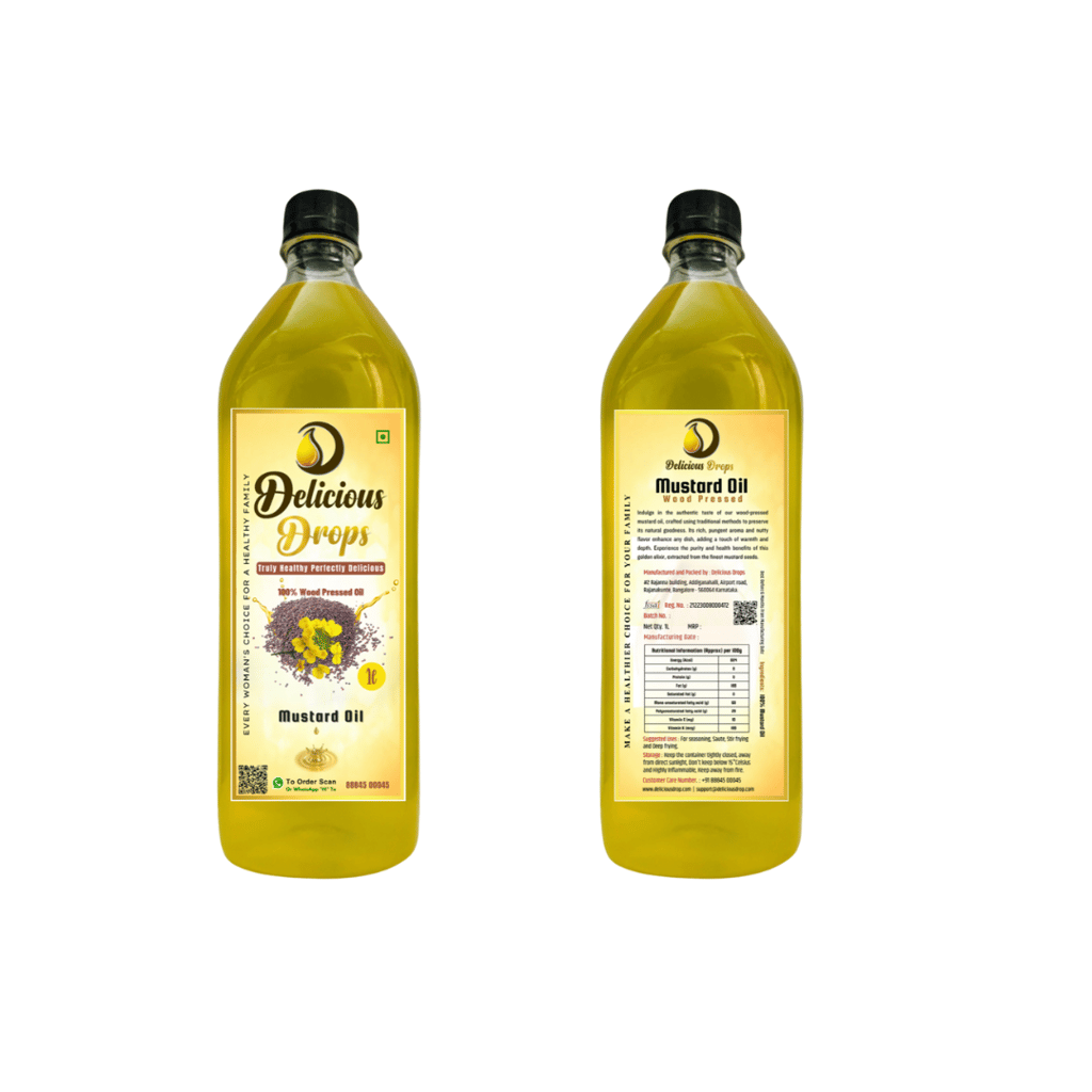WOOD PRESSED MUSTARD OIL 500ML