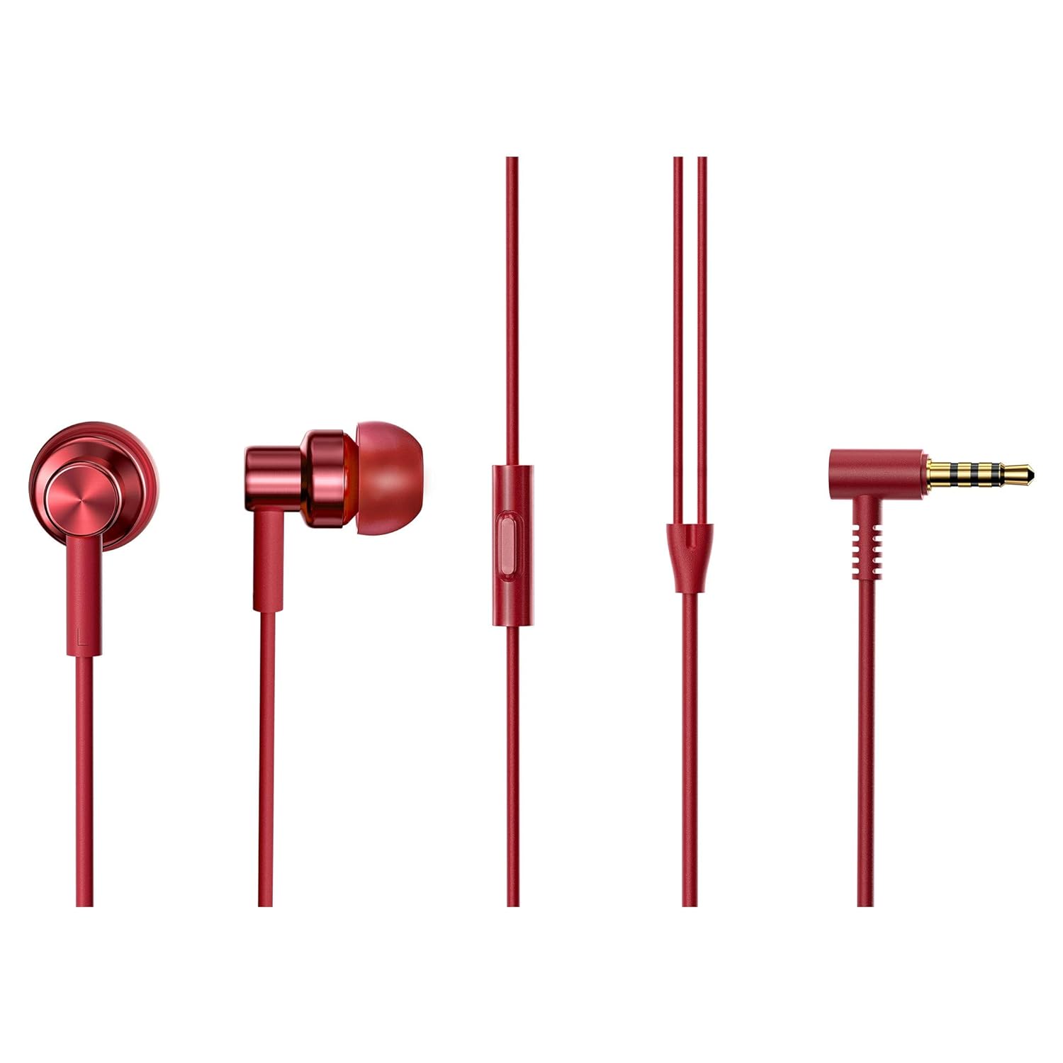 Xiaomi Redmi Wired in Ear Earphones with Mic – Red