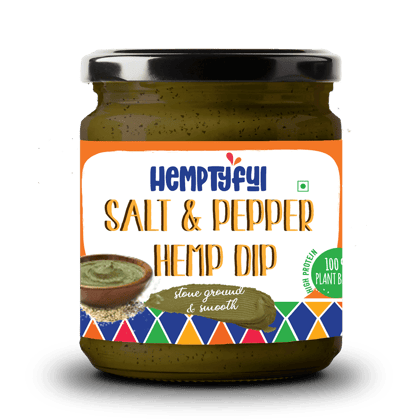 Hemptyful Salt & Pepper Hemp Dip 180gm