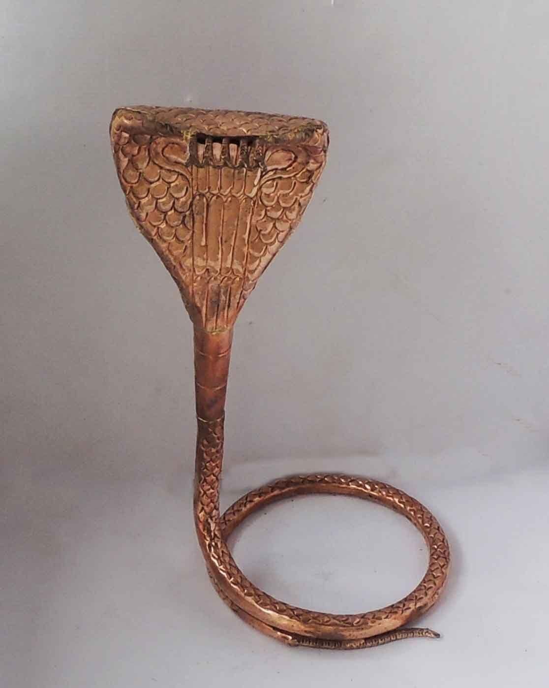 Copper Panch Mukhi Snake Copper - 8.5*8.5*18 inch (Z312 E)