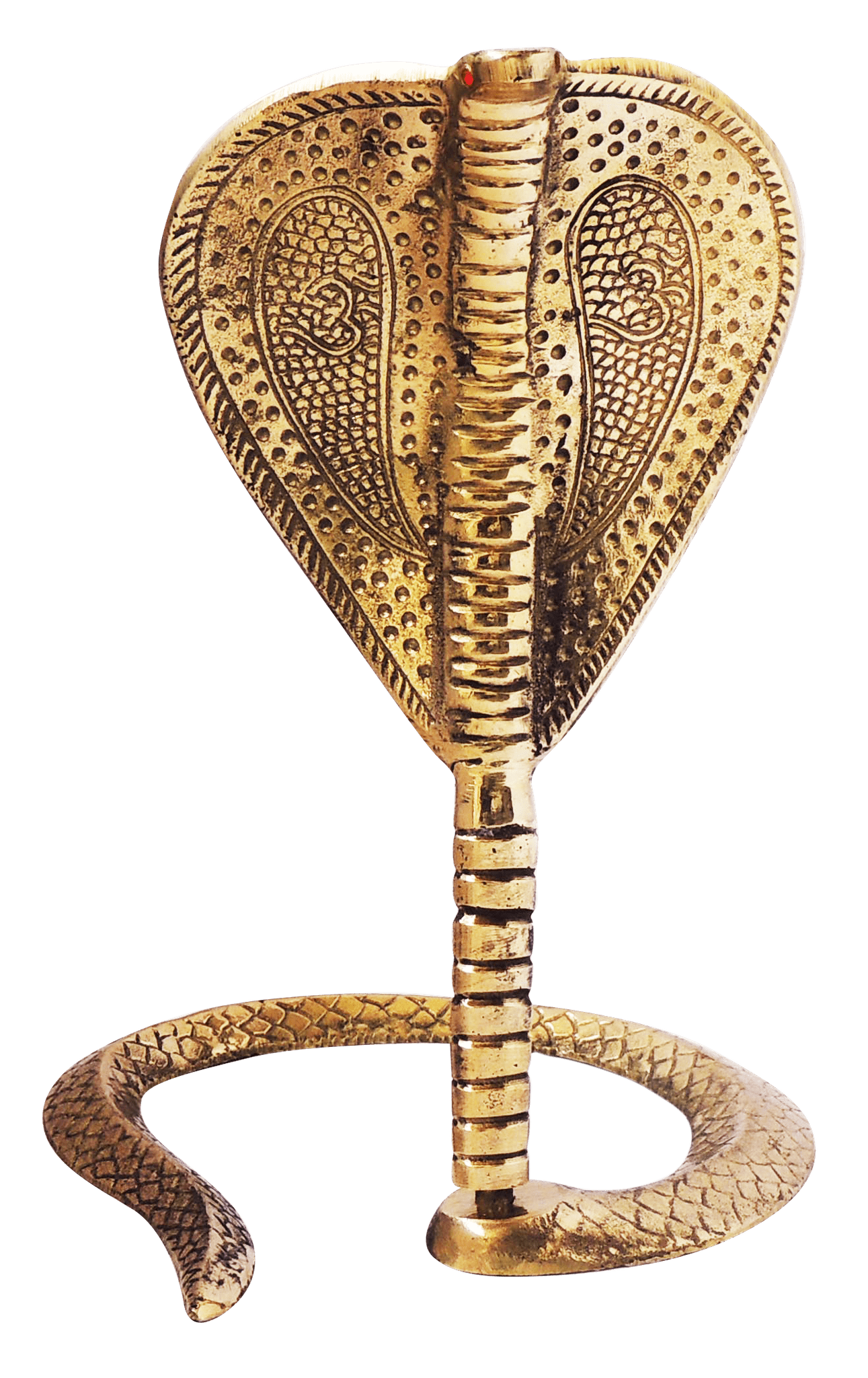 Brass Snake (for shivling) - 7.2*7.5*10 inch (Z299 G)