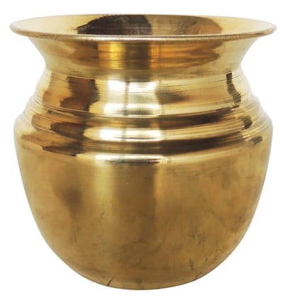Brass Handi Lota No.3, 200 ML - 2.6*2.6*2.2 Inch (Z284 B)