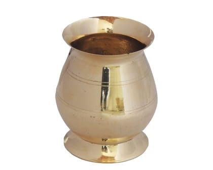 Brass Balam Lota No. 4 - 3.5*3.5*4 inch, 400 ML (Z227 F)