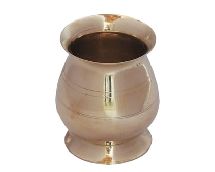 Brass Balam Lota No. 3 - 3*3*4 inch, 360 ML (Z227 E)