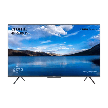 Croma (65 inch) QLED 4K Ultra HD Google TV with Dolby Atmos