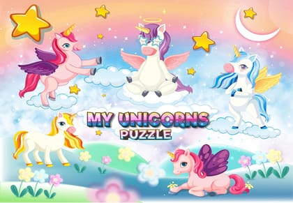 Toys & Games Teenager My Unicorn Jigsaw Puzzles|Educational Toys for Focus and Memory Promoting Learning & Creativity|100 Pieces Puzzles (Set of 1 Puzzles in Box) for Age 3 Years and Above