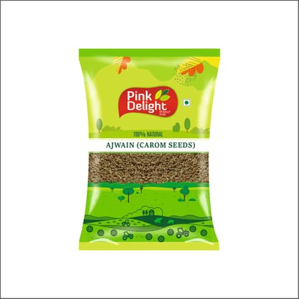 Pink Delight Spices | Ajwain (Carom seeds) | Natural & Organic Whole Spices |1 Kg Pack