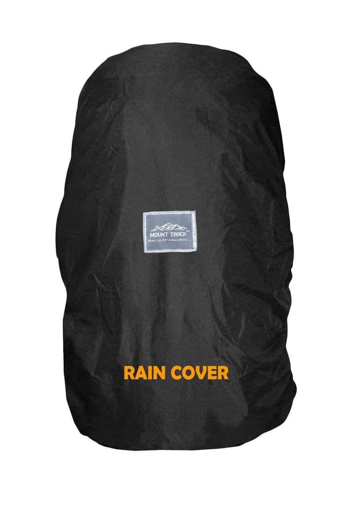 MOUNT TRACK discover internal frame camping backpack trekking hiking rucksack travel bag/water proof rain Cover/shoe compartment black