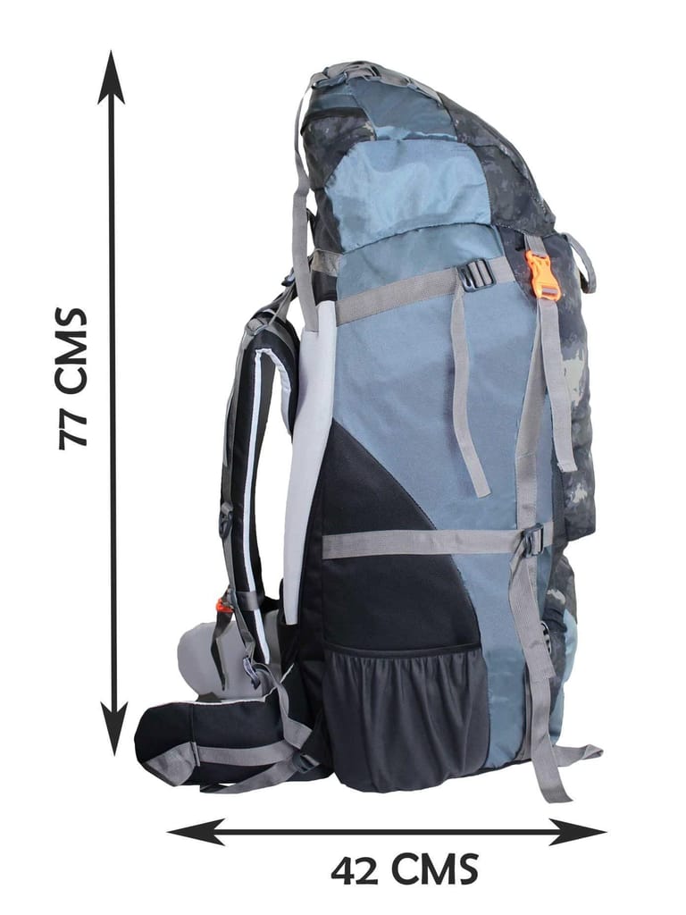 MOUNT TRACK discover internal frame camping backpack trekking hiking rucksack travel bag/water proof rain Cover/shoe compartment black