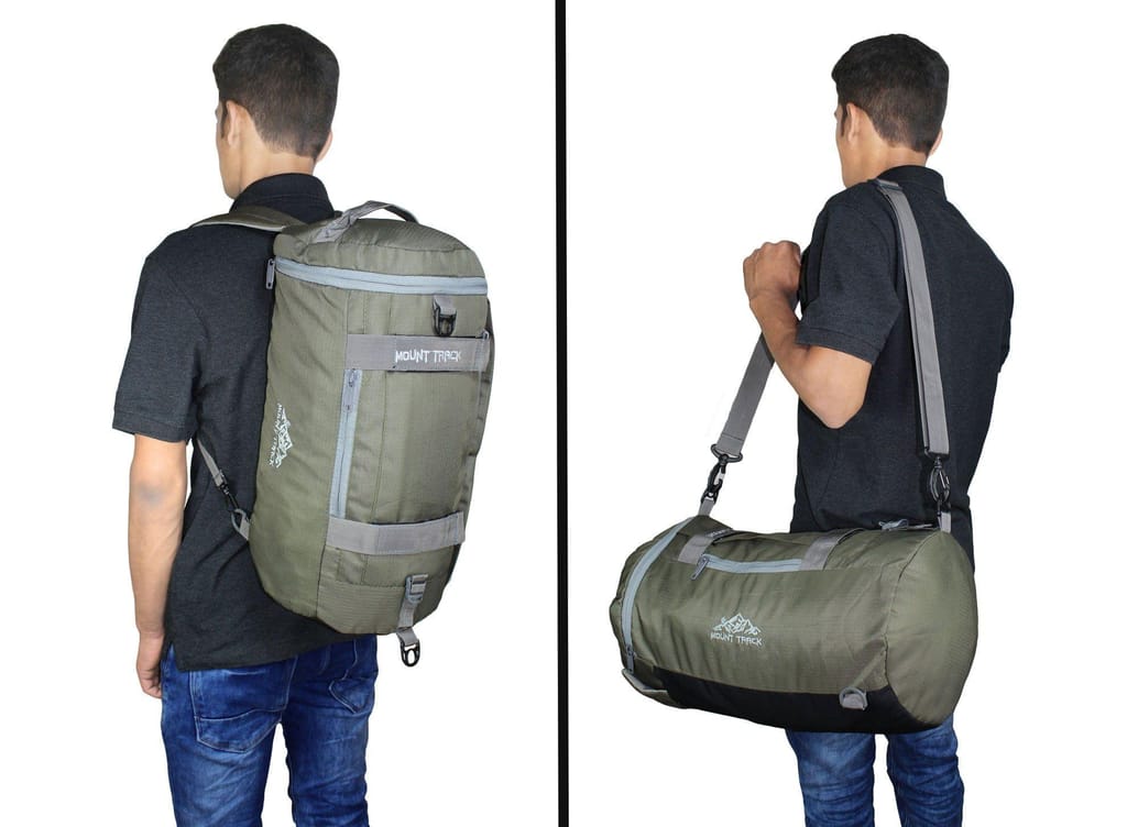 Mount Track Multipurpose Convertible Duffle/Backpack Gym Bag