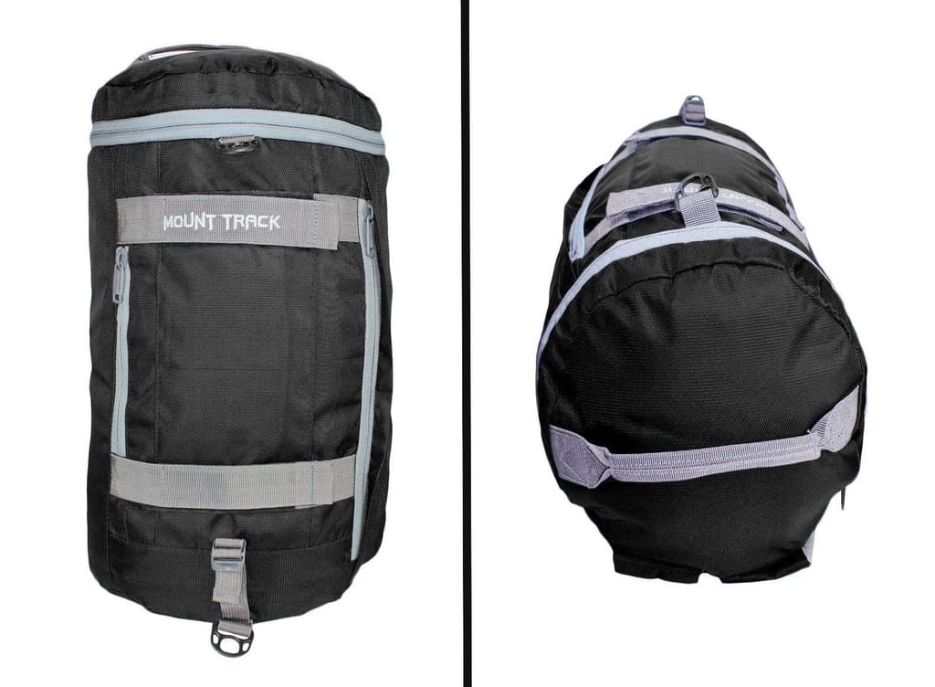 Mount Track Multipurpose Convertible Duffle/Backpack Gym Bag Black
