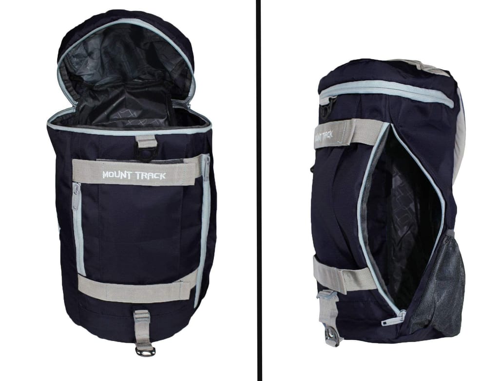 Mount Track Multipurpose Convertible Duffle/Backpack Gym Bag Black