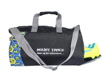 Mount Track 30 LTR Sports Duffle Gym Bag with Shoes Compartment
