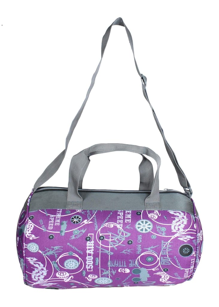 Mount Track Multipurpose Duffel Bag, Gym Bag Purple