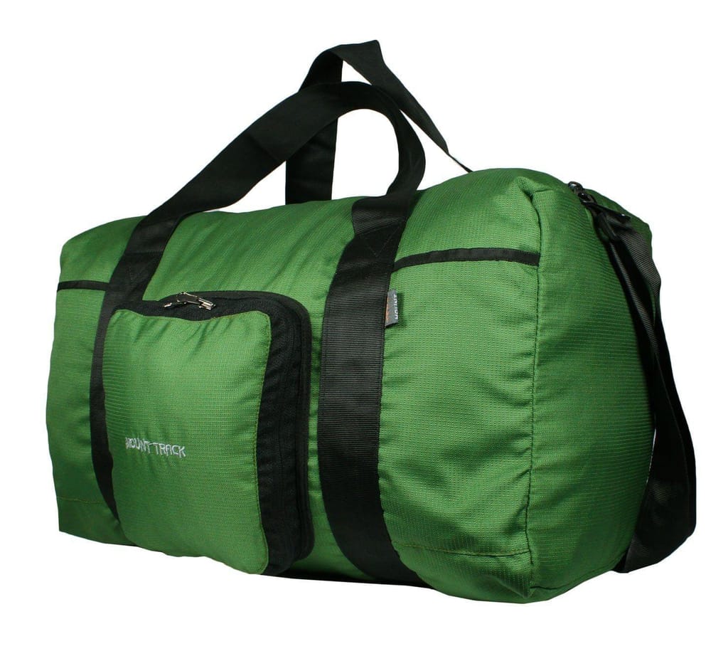 Mount Track 9502 Foldable Waterproof Travel Duffle Bag Green