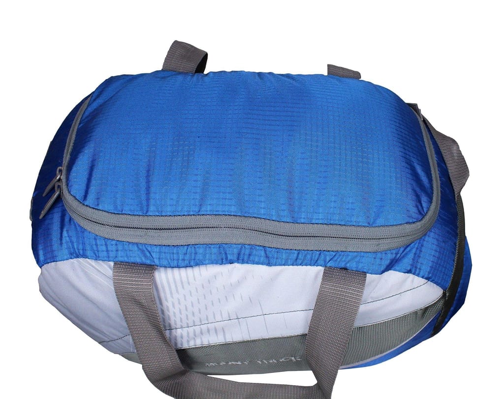 Mount Track 9501 Nylon 56 cms Gym/Travel Duffle, Cabin Size Bag Neon Blue