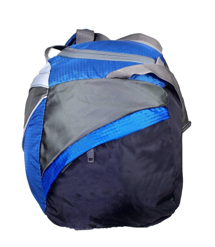 Mount Track 9501 Nylon 56 cms Gym/Travel Duffle, Cabin Size Bag Neon Blue