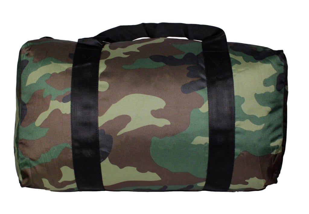 MOUNT TRACK 9502 Nylon Foldable Waterproof Camouflage Duffle Bag for Men and Women