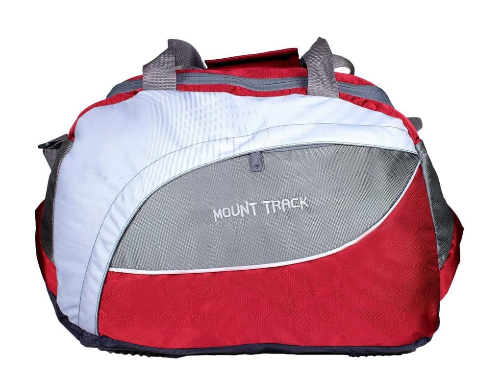 Mount Track 9501 Nylon 56 cms Gym/ Travel Duffle, cabin size Bag Red