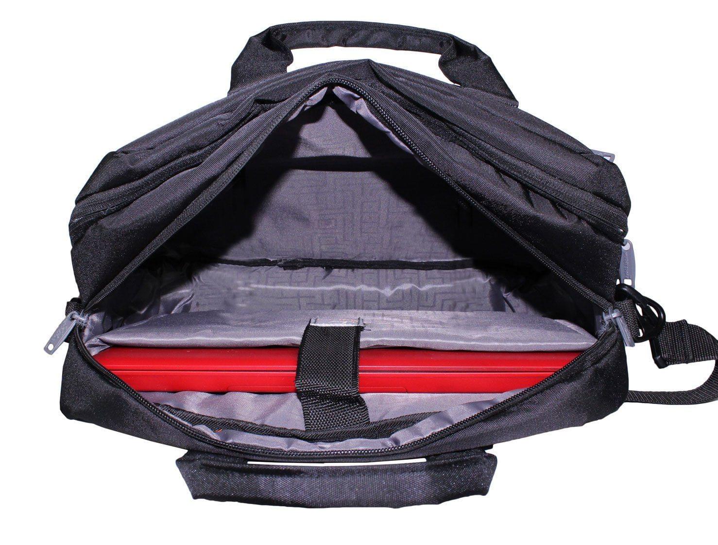 Mount Track Black Laptop Messenger Bag for Laptop, ipad, Tablets, netbooks, notebooks