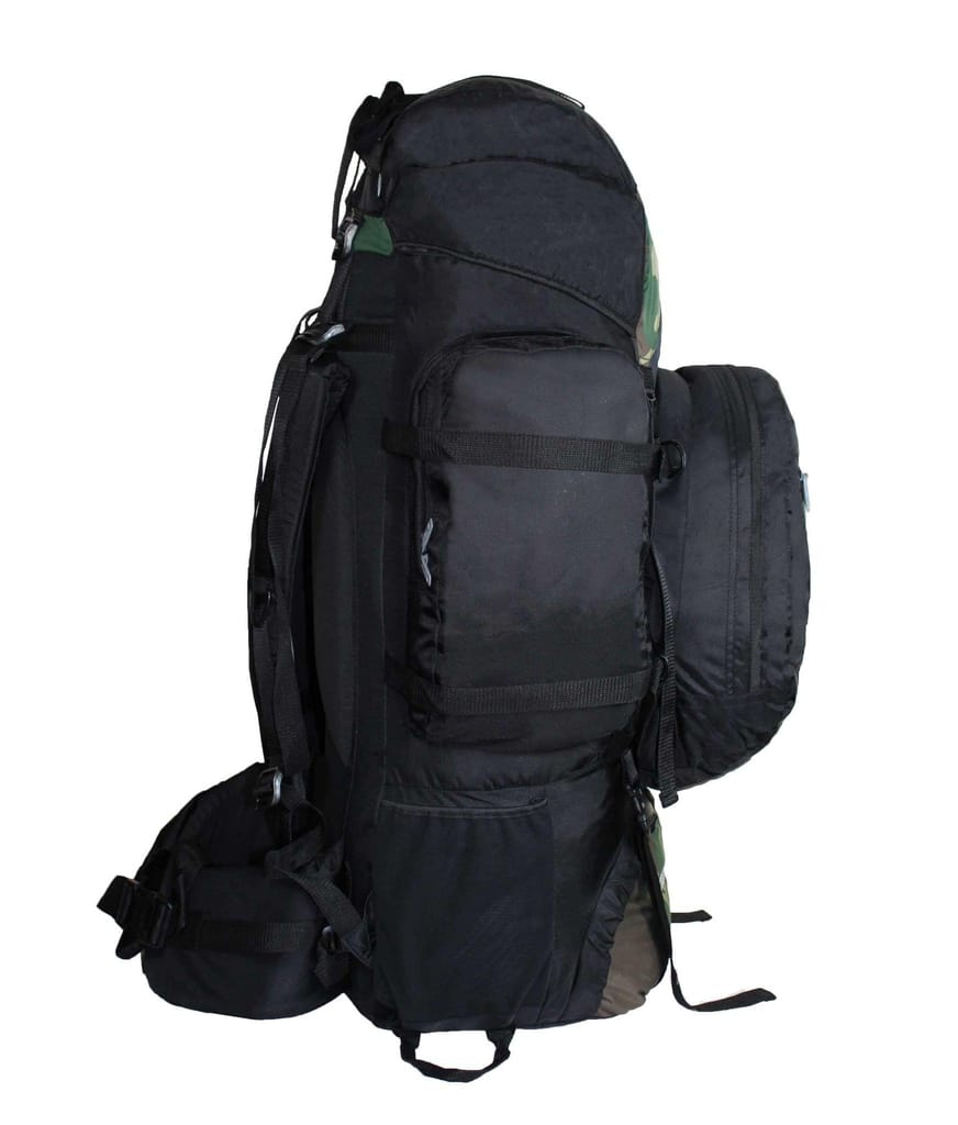 MOUNT TRACK expedition 105 liter rucksack with detachable Daypack/Camping Hiking, Trekking Bag Rucksack Camouflage